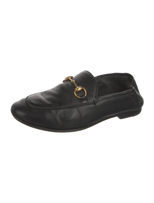 Gucci Horsebit Accent Leather Loafers
