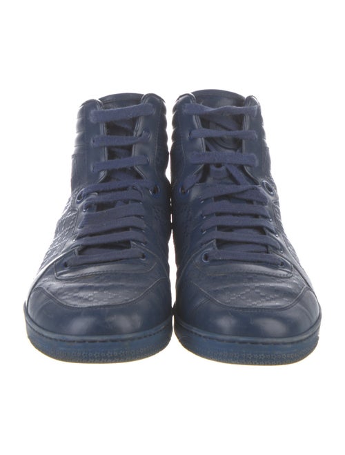 Gucci GG Imprimé Leather Sneakers