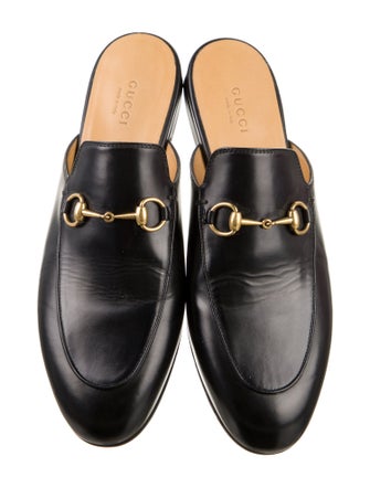 Gucci Princetown Horsebit Accent Mules