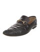 Gucci Horsebit Accent Leather Dress Loafers