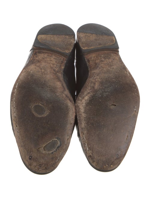 Gucci Horsebit Accent Leather Dress Loafers