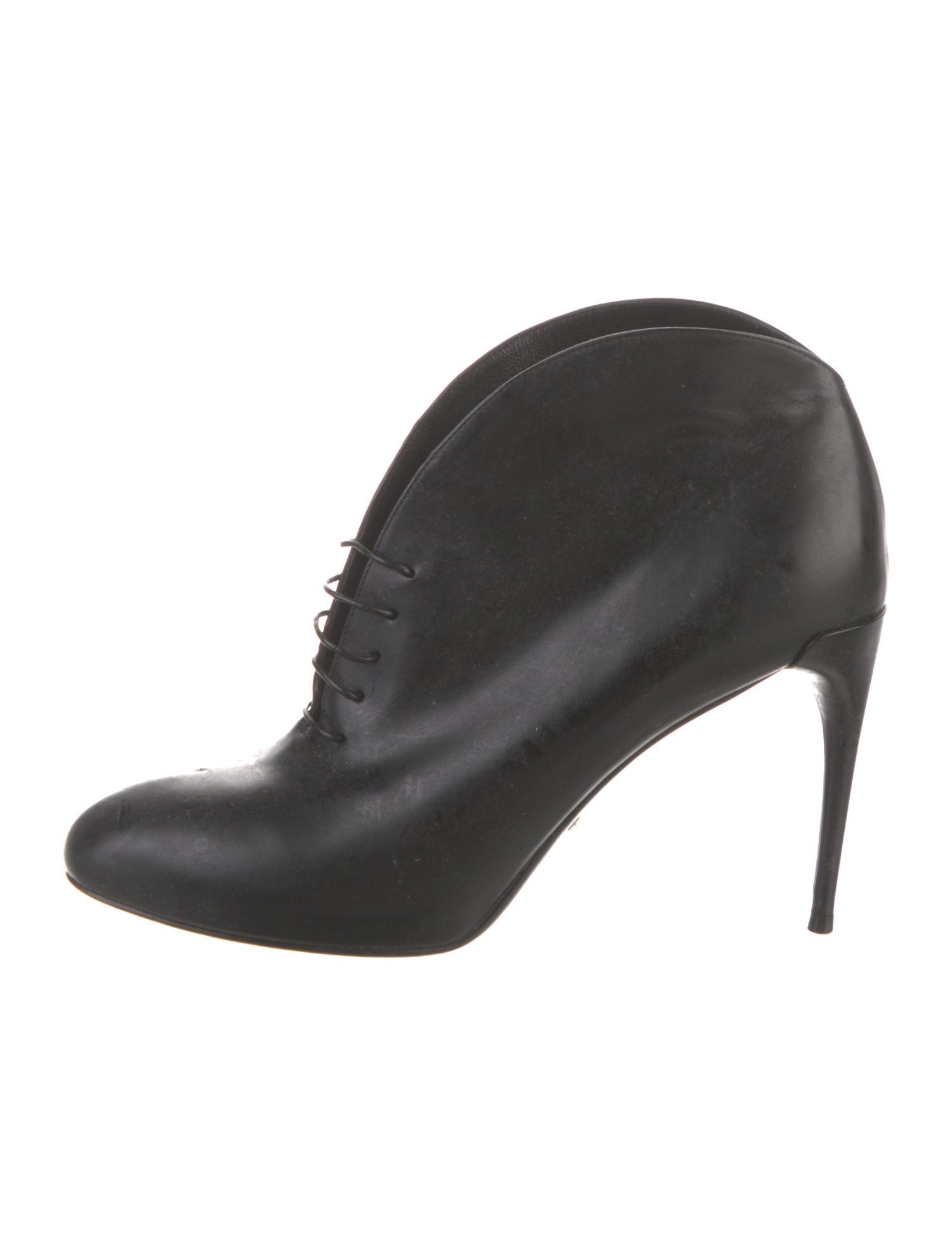 Gucci Vintage 2000's Lace-Up Boots