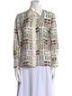 Gucci Silk Printed Button-Up Top