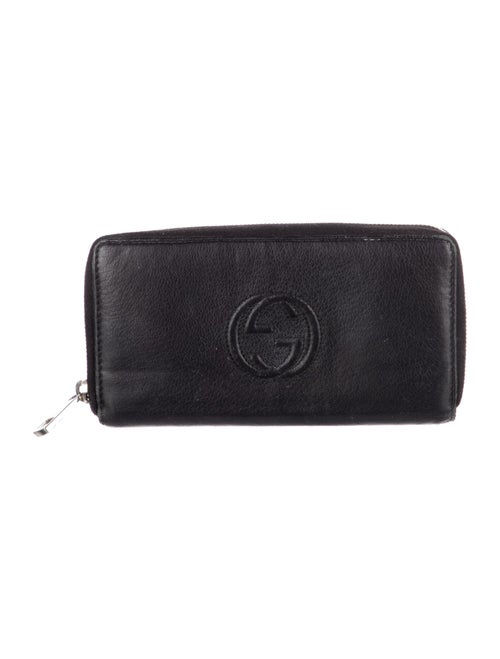 Gucci Interlocking G Logo Leather Continental Wallet