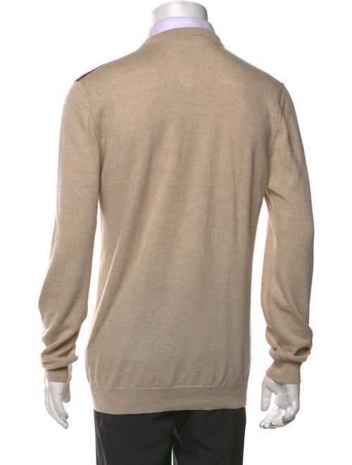 Gucci Web Accent Wool Pullover