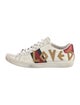 Gucci Sylvie Web Accent Leather Sneakers