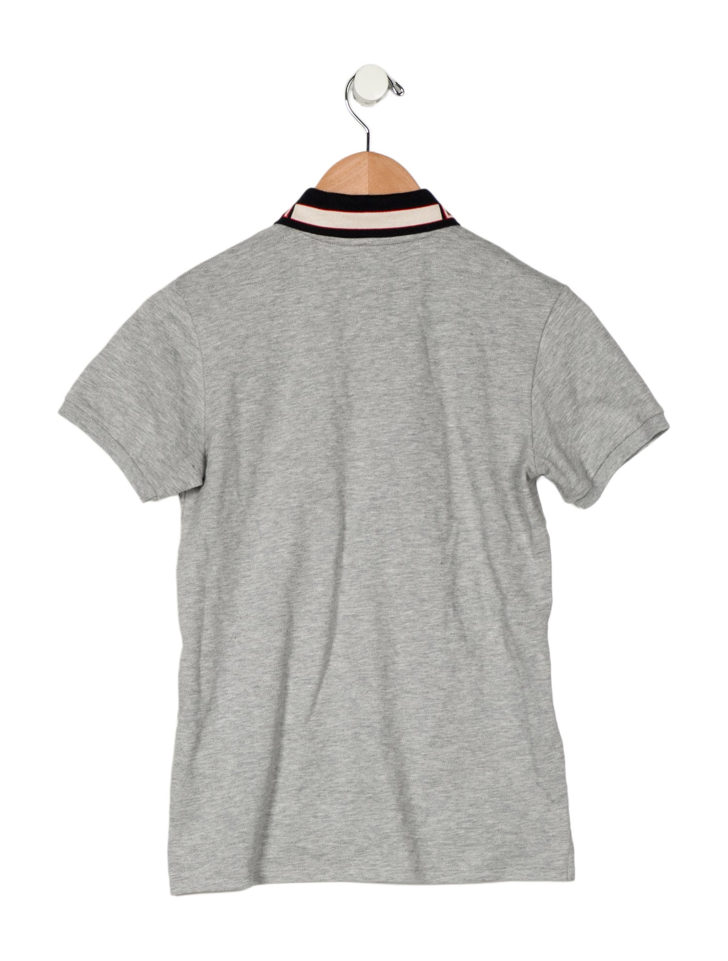 Gucci Boys' Solid Short Sleeve Polo