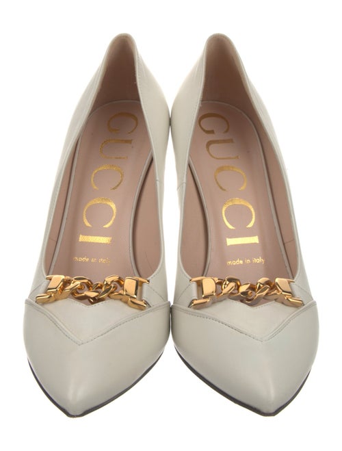 Gucci Interlocking G Horsebit Leather Pumps