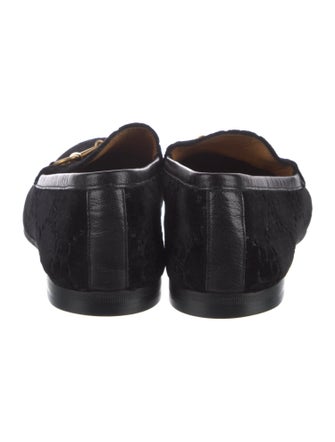 Gucci GG Logo Velvet Loafers