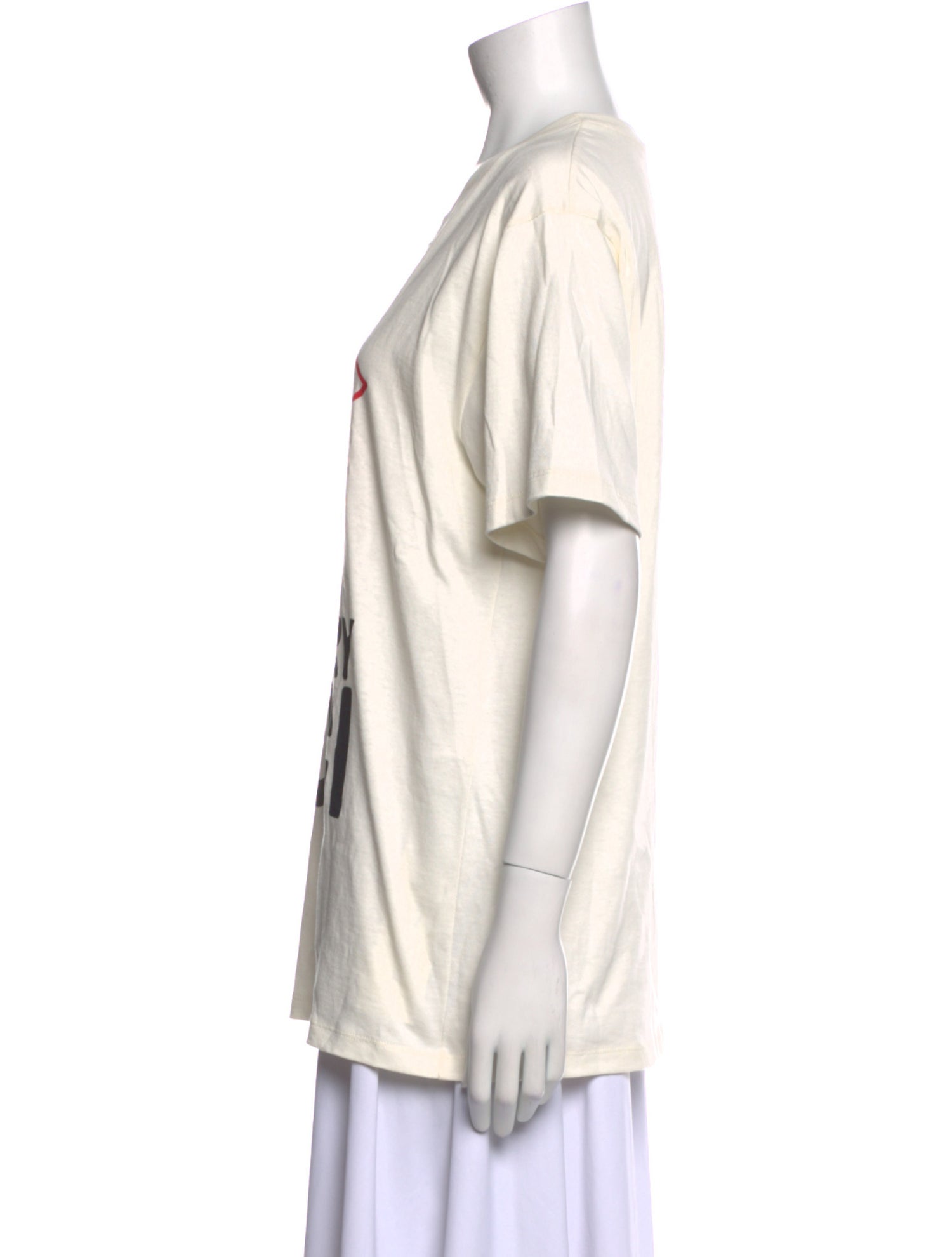 Gucci Graphic Print Crew Neck T-Shirt