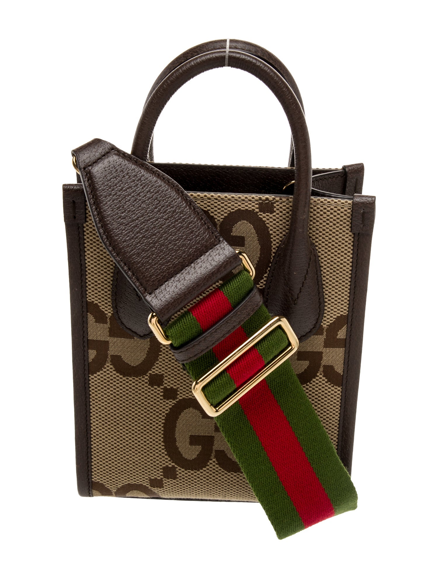 Gucci Web Top Handle Bag Vertical w/ Tags