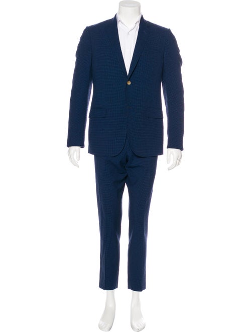 Gucci 2017 Monaco Check Seersucker Suit