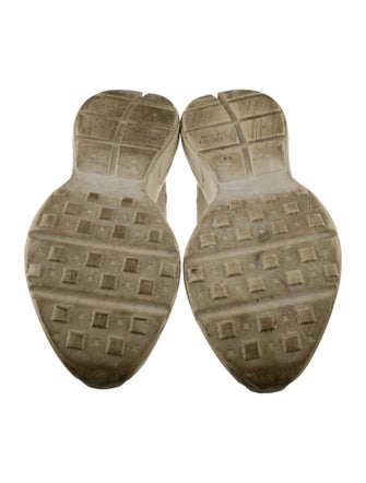 Gucci Web Accent Leather Sneakers