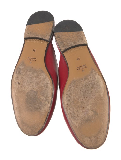Gucci Horsebit Accent Leather Mules