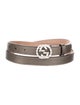 Gucci Interlocking G Logo Skinny Belt