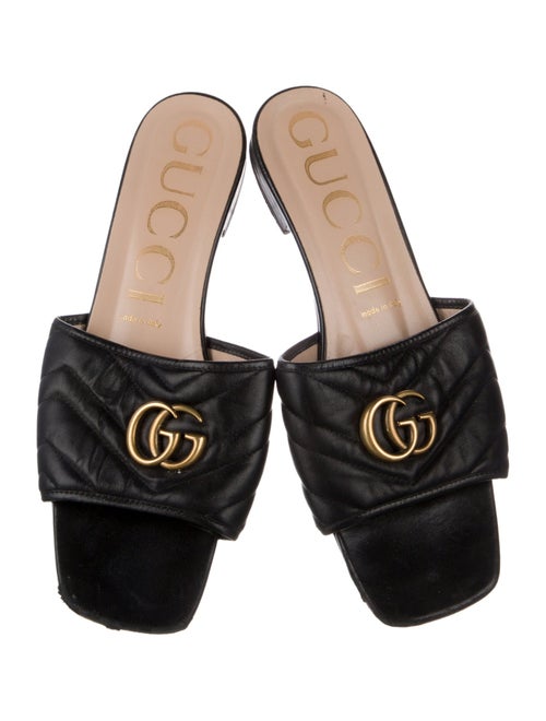 Gucci Leather Slides