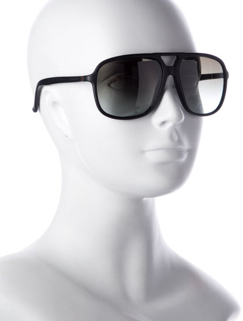 Gucci Oversize Gradient Sunglasses