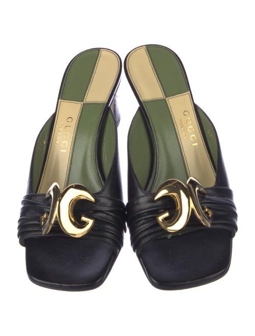 Gucci Leather Slides