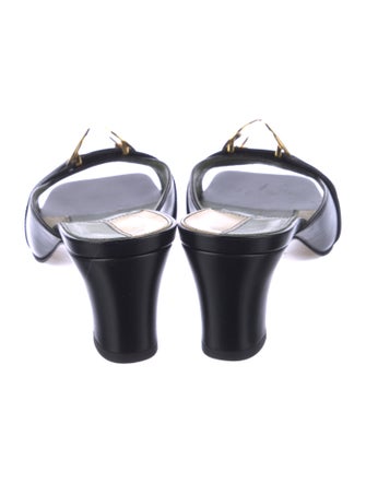 Gucci Leather Slides