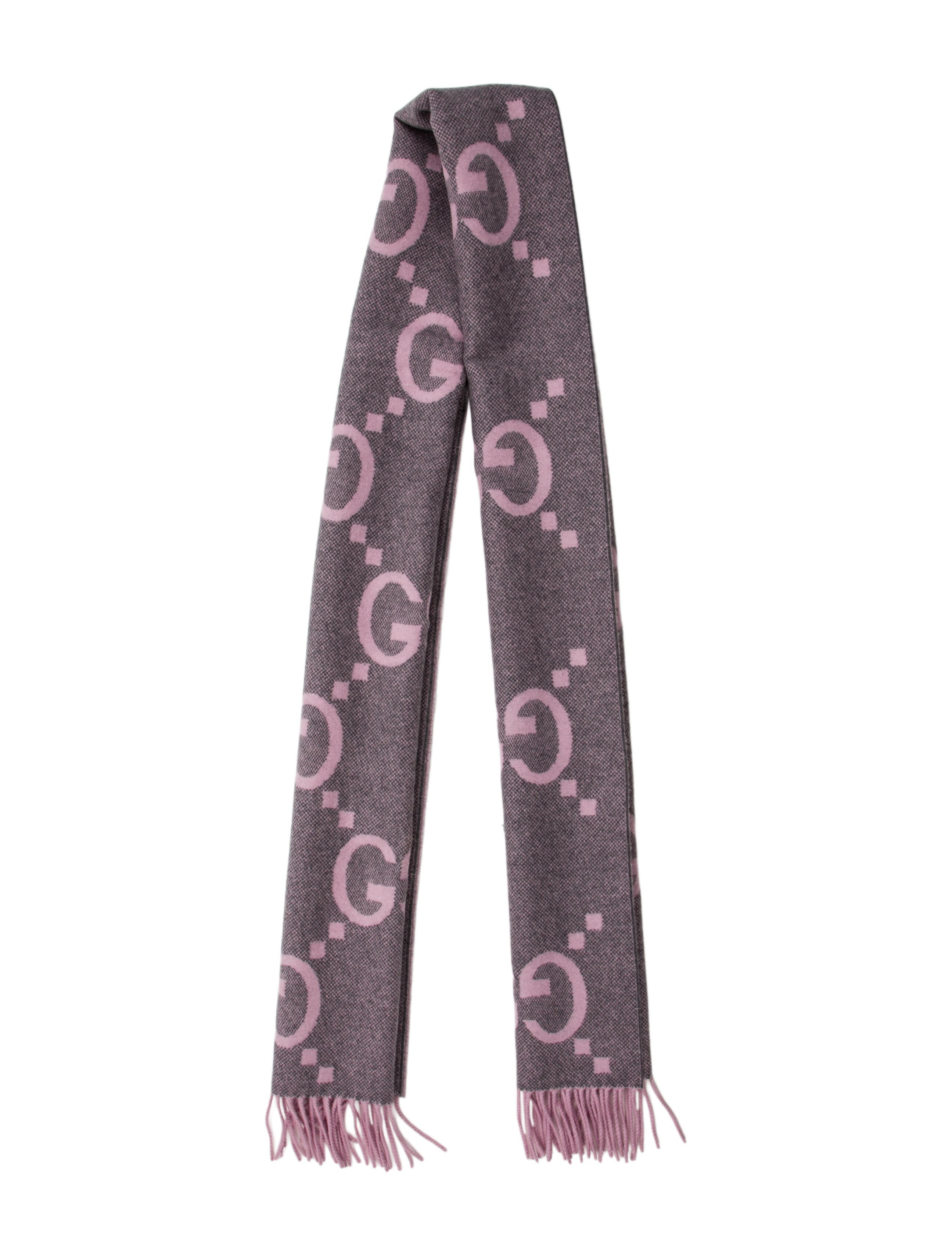 Gucci Wool Printed Scarf