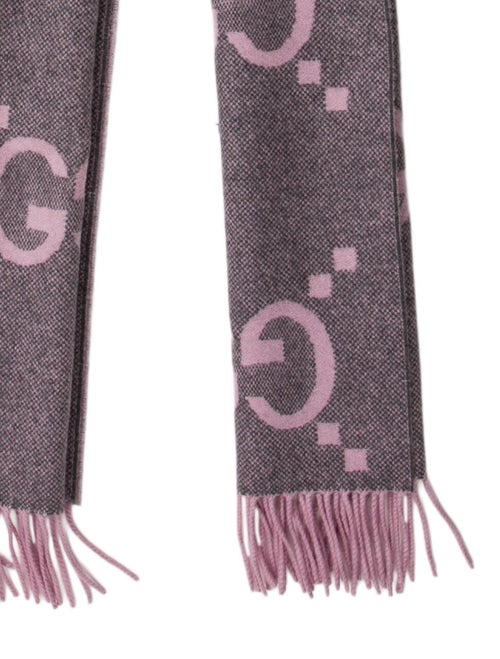 Gucci Wool Printed Scarf