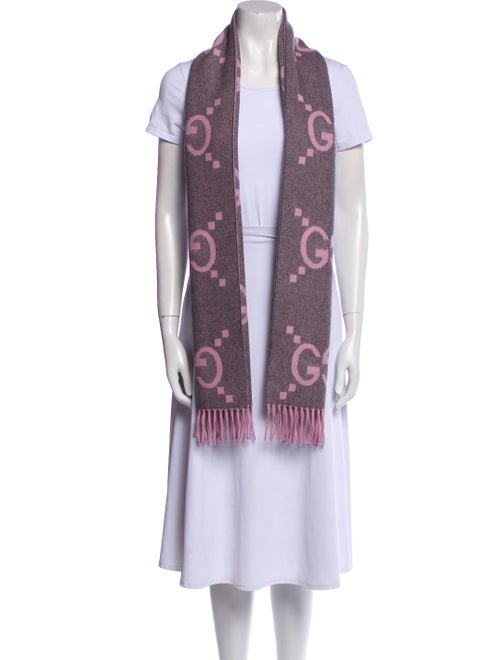 Gucci Wool Printed Scarf