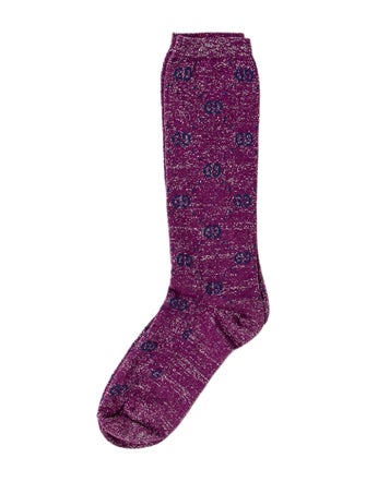 Gucci Purple Socks