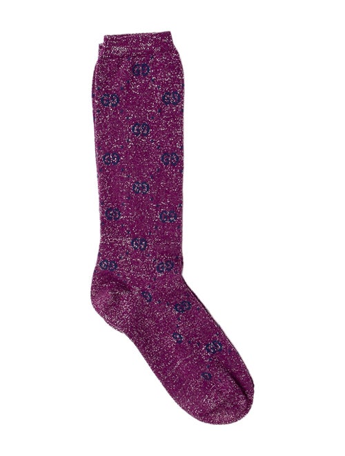 Gucci Purple Socks