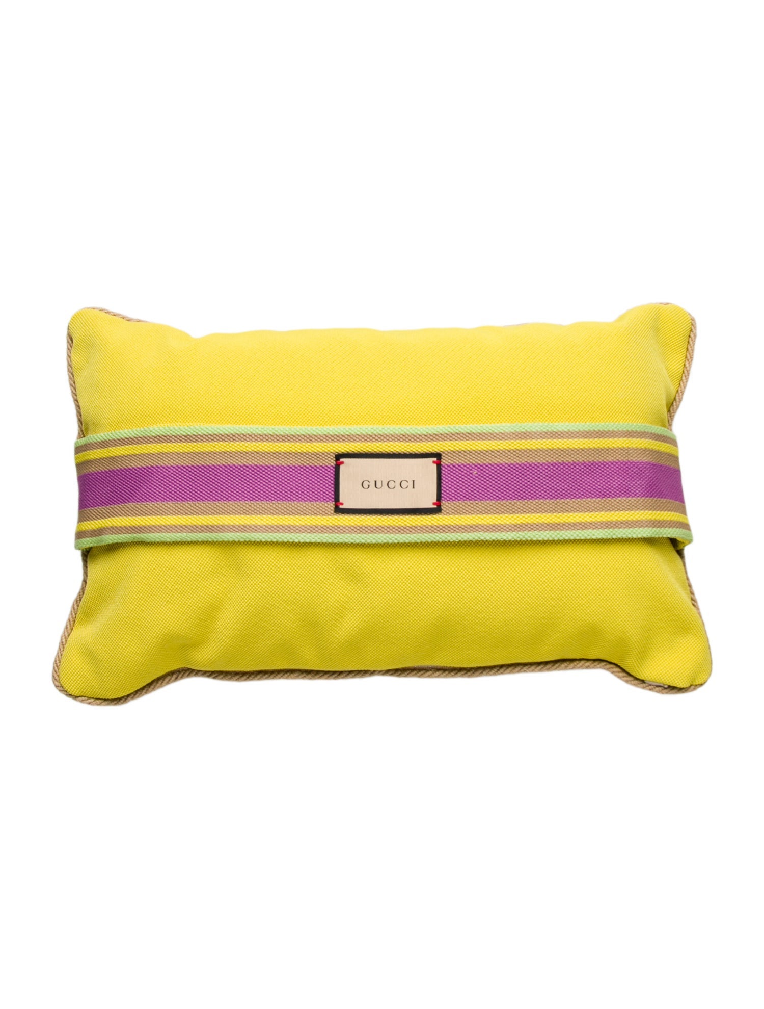 Gucci Baiadera Throw Pillow
