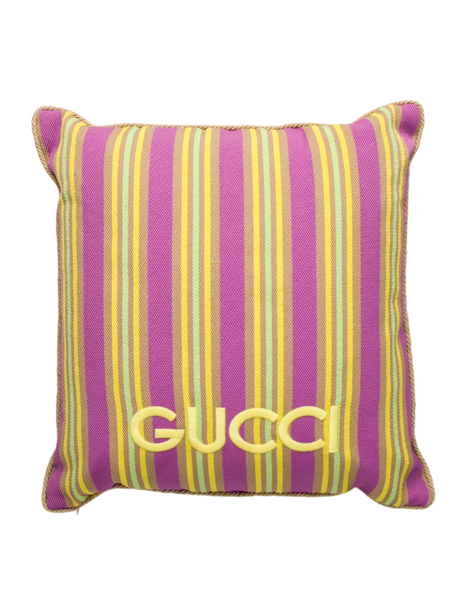 Gucci Baiadera Throw Pillow