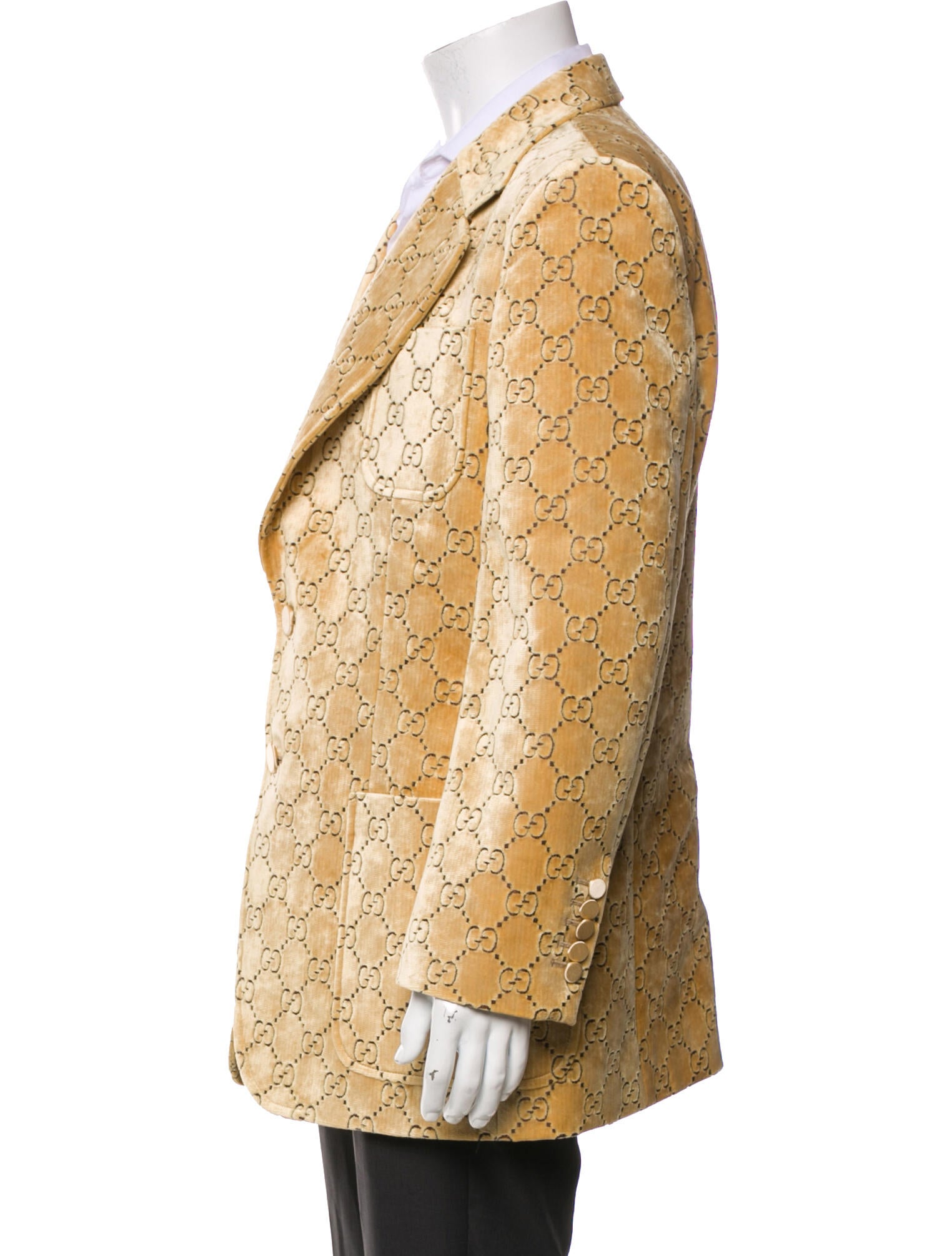 Gucci 2022 GG Logo Blazer