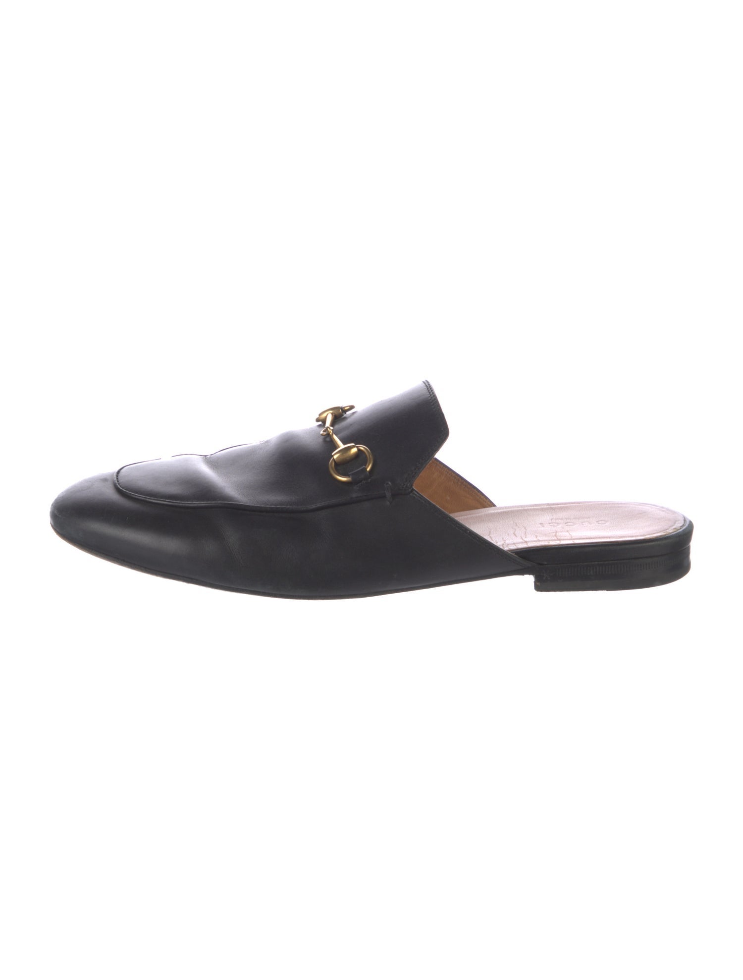 Gucci 1955 Horsebit Accent Leather Mules