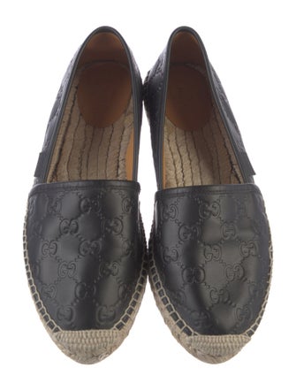 Gucci GG Signature Leather Espadrilles