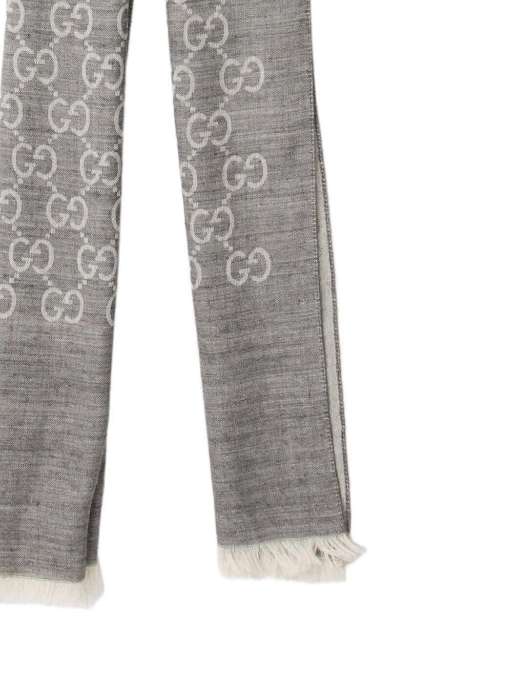 Gucci Wool GG Logo Stole