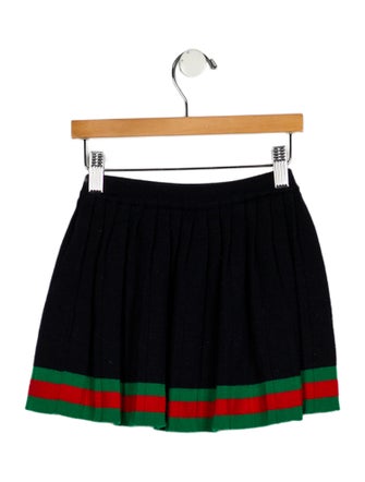 Gucci Girls' Pleated Skirt