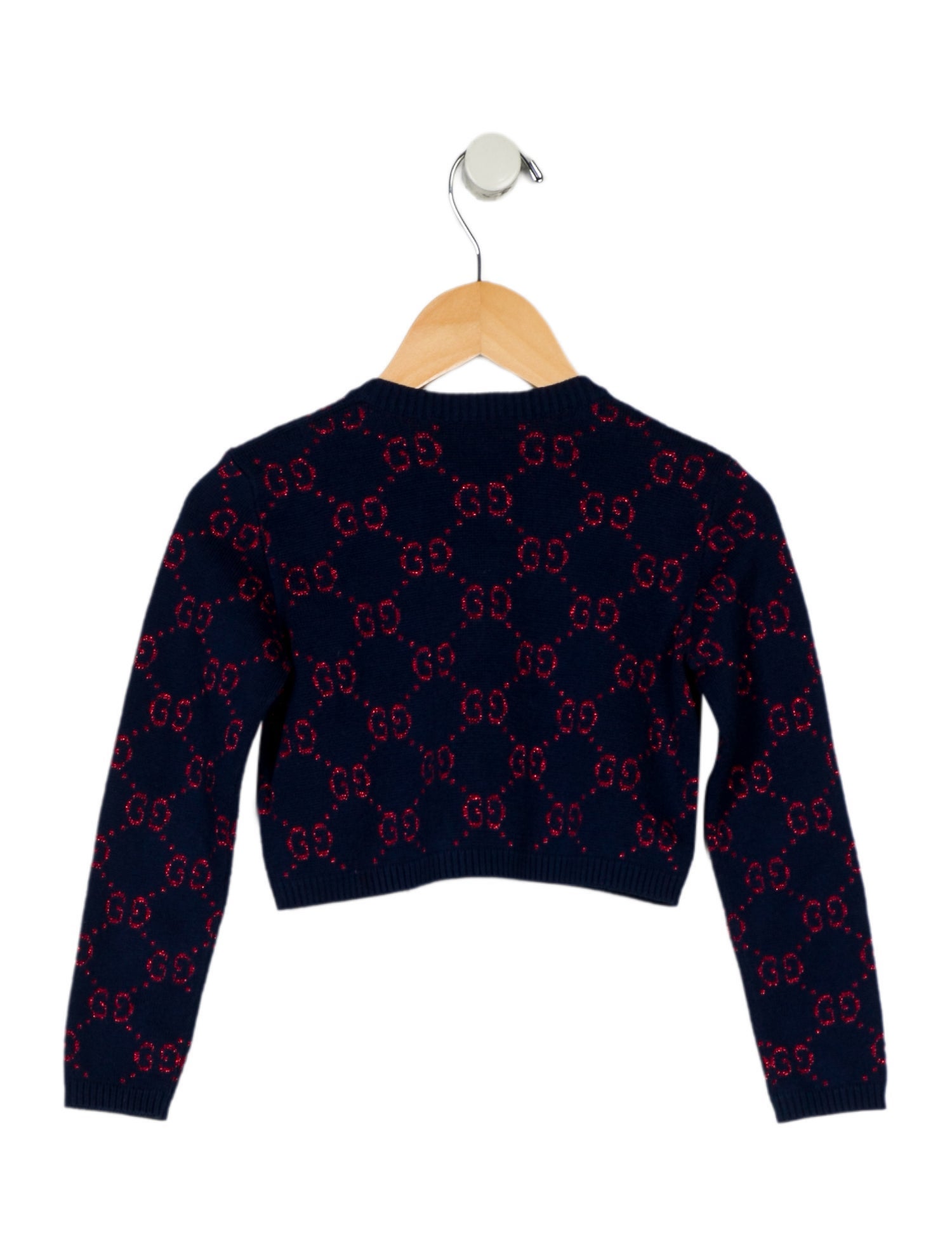 Gucci Toddler Girls' Patterned Knit Cardigan