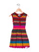 Gucci Girls' Patterned Sleeveless Knit Dress