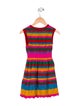 Gucci Girls' Patterned Sleeveless Knit Dress