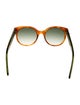 Gucci Round Gradient Sunglasses