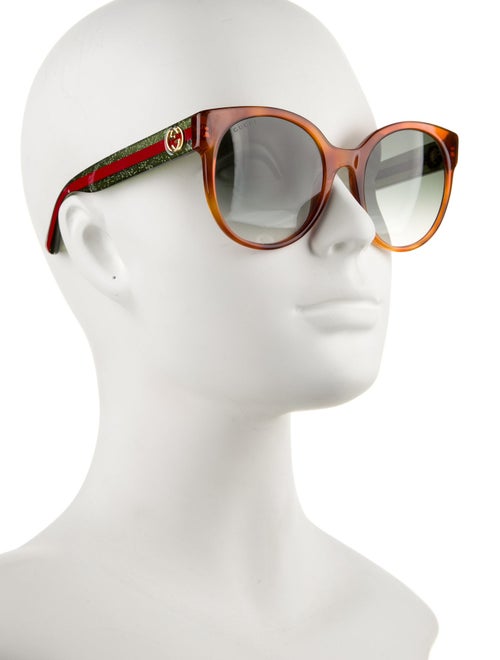Gucci Round Gradient Sunglasses