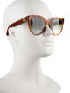 Gucci Round Gradient Sunglasses
