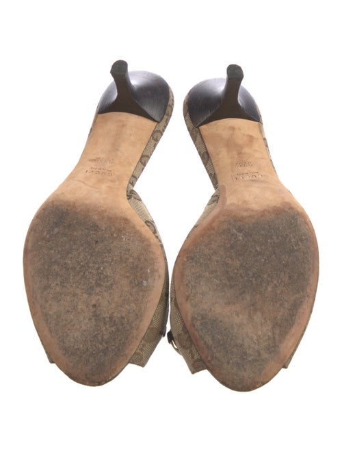 Gucci GG Canvas Canvas Slides