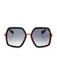 Gucci Square Tinted Sunglasses