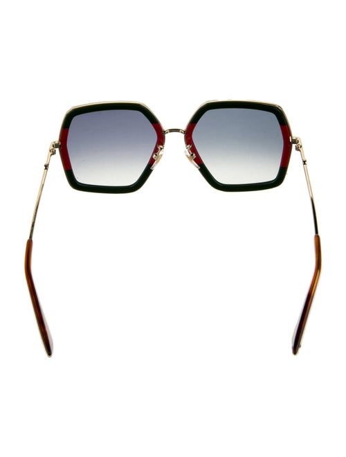 Gucci Square Tinted Sunglasses