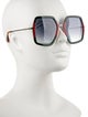 Gucci Square Tinted Sunglasses