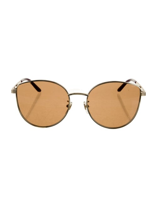 Gucci Round Mirrored Sunglasses