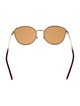 Gucci Round Mirrored Sunglasses