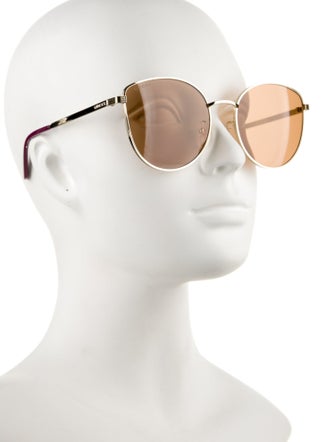 Gucci Round Mirrored Sunglasses