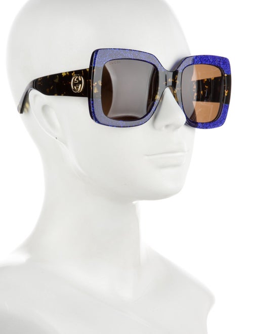 Gucci Square Tinted Sunglasses