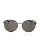 Gucci Round Mirrored Sunglasses